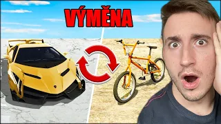 VYMĚNÍM 5$ KOLO za 100.000.000$ AUTO?! (GTA 5)