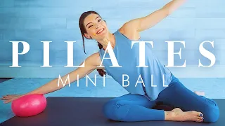 Pilates with Mini Ball Workout // Full Body Toning exercises on the Mat