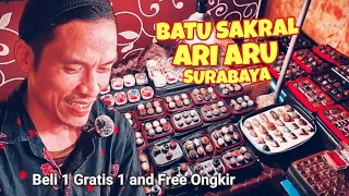 WiH BUUANYAK BANGET YANG UNIK & SAKRAL❗ Koleksi Batu Akik Ari Aru Surabaya