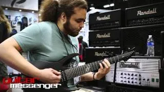 NAMM 2014: John Browne of Monuments checking out Randall Amplifiers