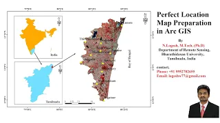 Location Map Preparation in Arc GIS | Layout Preparation