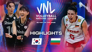 🇰🇷 KOR vs. 🇧🇬 BUL - Highlights | Week 2 | Women's VNL 2024