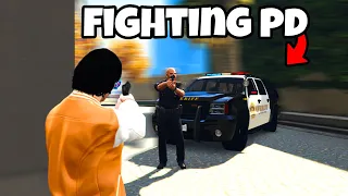 Jose Exotic Slides On PD & Hydra Gang in GTA 5 RP