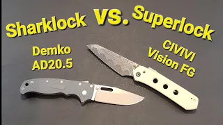 NEW CIVIVI Vision FG Superlock vs. Demko Sharklock