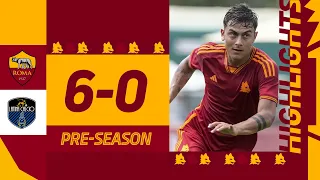 💎 DYBALA'S CHIP! 💫 | ROMA 6-0 LATINA | HIGHLIGHTS