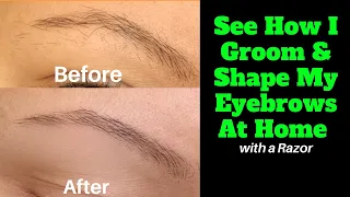 How to Groom and Shape Your Eyebrows at Home | Beginner Friendly Tutorial