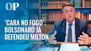 Bolsonaro já defendeu Milton Ribeiro: 'boto minha cara no fogo'