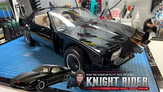Fanhome Build the Knight Rider KITT - Stages 75-78 - Bonnet Hinges and Headlights