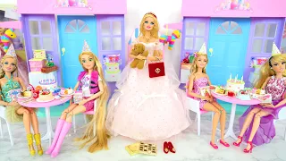 Barbie Happy Birthday Party House & Gifts Playset Geburtstag Cadeaux Ulang tahun هدايا Aniversário