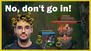 FNC Hylissang not listening to his Team for 3mins straight