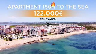 Property close to the sea just 150m 🌊️🌴 Renovated apartment on the second line of the La Mata beach