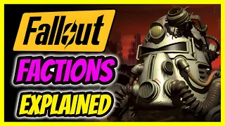 The Philosophy Of FALLOUT! Every Fallout FACTION In The Fallout Games