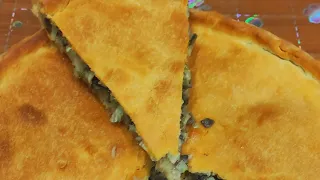Татарский пирог с капустой и грибами. Это просто шедевр!!!