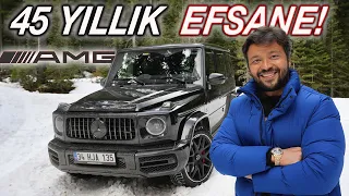 Mercedes-AMG G63 Test Sürüşü - 585 Beygirlik Canavarı Karda Kullandım!