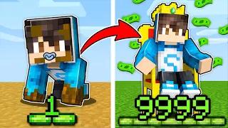 ¡Minecraft PERO tu EXPERIENCIA = TU RIQUEZA! 😱 PASO MINECRAFT PERO Sparta356