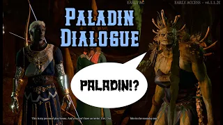 Baldur's Gate 3 Patch 9: Paladin Dialogue for the Hag, Auntie Ethel