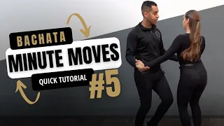 Bachata Minute Moves - Bachata Forward & Back Basic - Demetrio & Nicole - Bachata Dance Academy