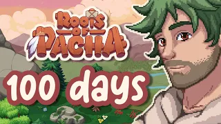 I survived 100 days in a prehistoric farming sim - Roots of Pacha!