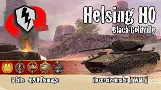 WoT Blitz Helsing H0 - 6 kills 4,9k Damage Replay