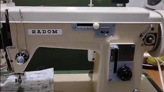 Швейная машинка RADOM 432. Первое впечатление.