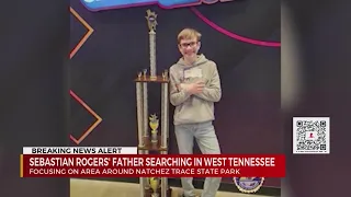 Sebastian Rogers’ dad searches TN park for his son