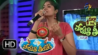 Eruvaka Sagaro Song   Shivani Performance in ETV Padutha Theeyaga 11th January 2016