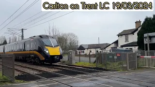 Carlton on Trent Level Crossing 19/03/2024
