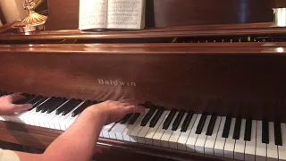 “Because He lives” (piano & organ) played by Calvin Yawn