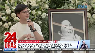 Ilang Kapuso stars at executives, nagbigay-pugay kay Jaclyn Jose | 24 Oras Weekend