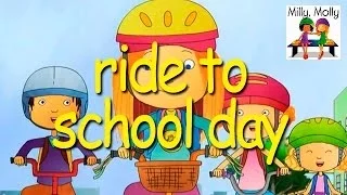 Milly Molly | Ride To School Day | S2E19