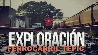 Recorriendo la estación del tren en Tepic