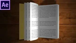 After Effects Tutorial  - 3D Flip book animation - 84