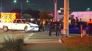 Possible road rage leads to crashes, shots fire on Houston roads