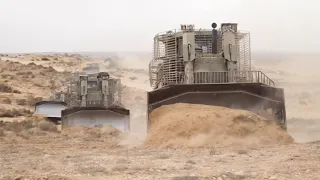 IDF Caterpillar D9 Armored Bulldozers