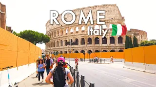 Rome, Italy 🇮🇹 Virtual Walking Tour 4K 60fps - The Eternal City