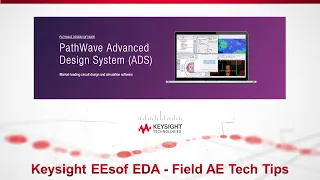 ADS & EMPro: EM Simulation of Stacked Metal Conductors