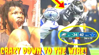 COWBOYS VS EAGLES REACTION 2022 DALLAS COWBOYS VS PHILADELPHIA EAGLES HIGHLIGHTS REACTION 2022