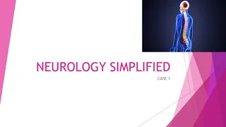NEUROLOGY SIMPLIFIED CASE BASED MCQ FOR EXAMS