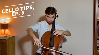 Cello Tips, Ep. 5: Shifting techniques from the great Susan Moses