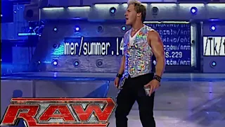 Chris Jericho Shockingly Returns RAW Nov 19,2007