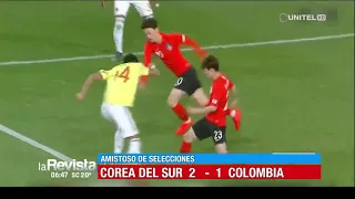 Amistosos fecha FIFA: Corea del Sur 2 – 1 Colombia