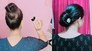 New Hairstyle With Low Bun 💞 || Simple And Easy Low Bun Hairstyles || Low Bun Styles @UlikeOnly