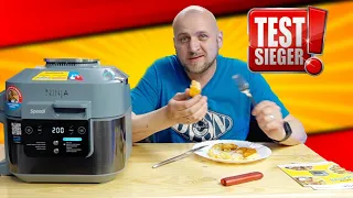 Gesünder Kochen Ninja Speedi Schnellkocher & Heißluft Fritteuse Test Deutsch