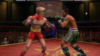 Rocky legends (PS2) Ivan Drago vs Razor Robinson (Career Ivan Drago )