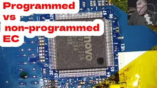 Lenovo Legion motherboard repair EC IT8227e-256 programmed vs non-programmed, let's test this