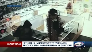 Massachusetts man sentenced for stealing guns from New Hampshire stores