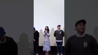 180224 골든슬럼버 무대인사 롯데시네마 광복점 한효주 폰카직캠