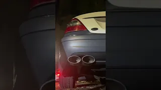 W211 e350 4matic x pipe + muffler delete