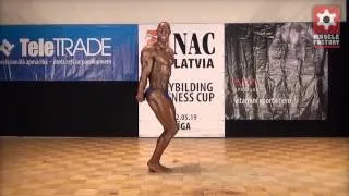 Kalvis Eglītis NAC LATVIA 2012 Bodybuilding