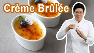 Easy but delicious Crème Brûlée | Cracking the caramelised top